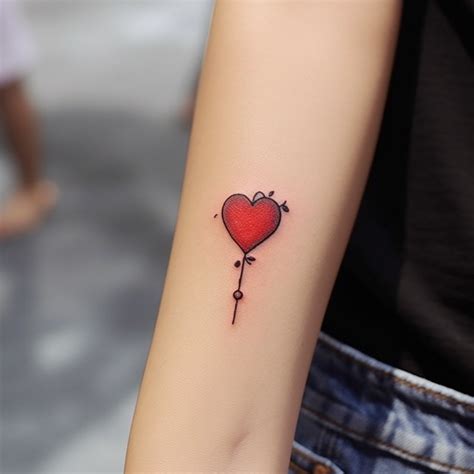 nice heart tattoos|cute heart tattoos for women.